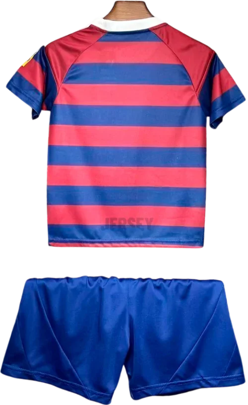 Camiseta Newcastle 2024-25 Versión Infantil Visitante reverso