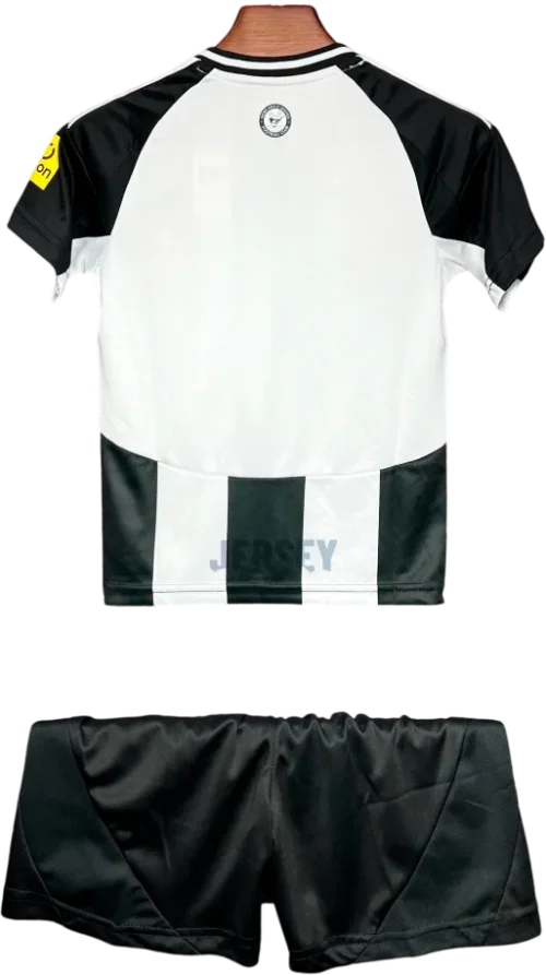 Camiseta Newcastle 2024-25 Versión Infantil Local reverso