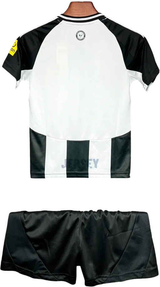 Camiseta Newcastle 2024-25 Versión Infantil Local reverso