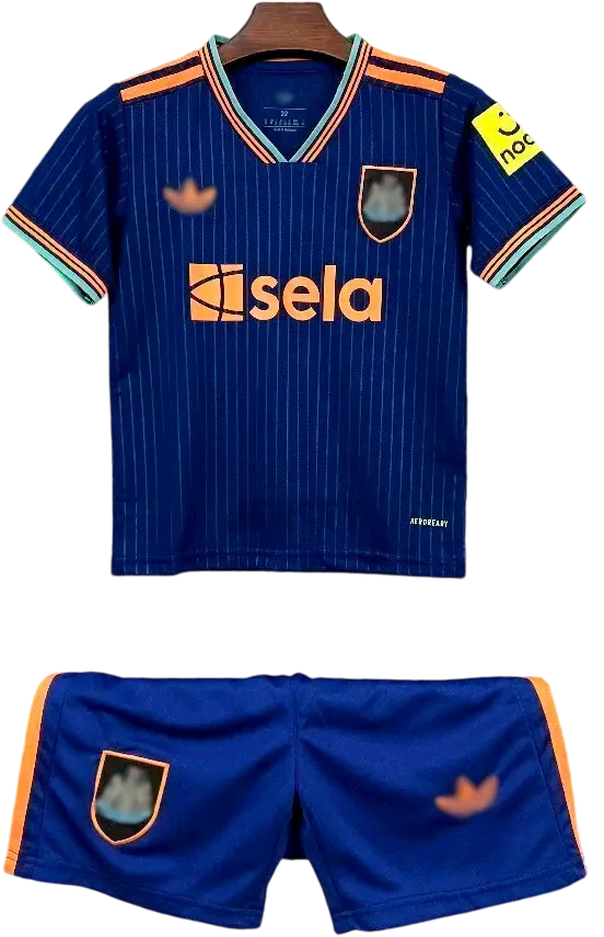Camiseta Newcastle 2025-26 Versión Infantil Visitante