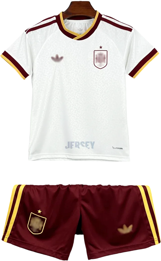 camiseta España 2026 visitante versión infantil