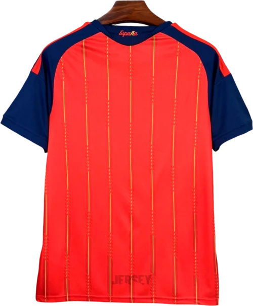 camiseta España 2026 local reverso