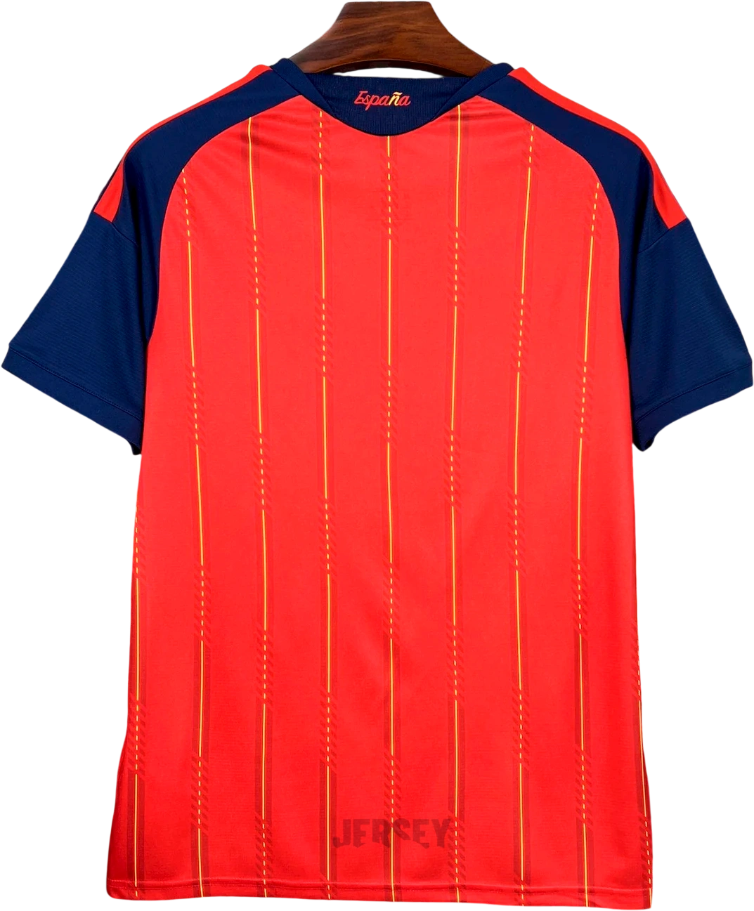 camiseta España 2026 local reverso