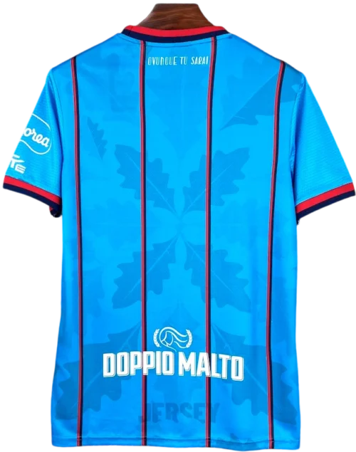 camiseta Cagliari 2025-26 visitante reverso