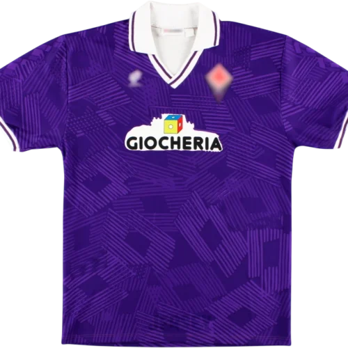 camiseta fiorentina 1991-92 local