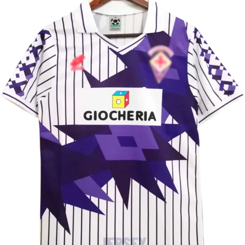 camiseta fiorentina 1991-92 visitante
