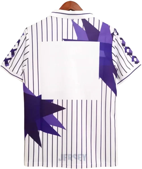 camiseta fiorentina 1991-92 visitante reverso