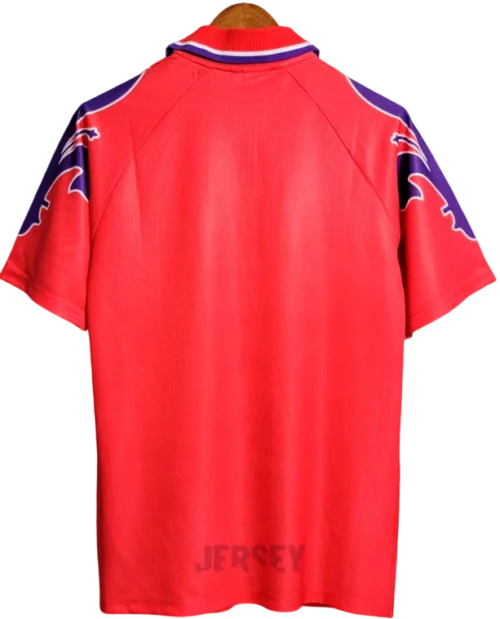 camiseta fiorentina 1995-96 tercera reverso