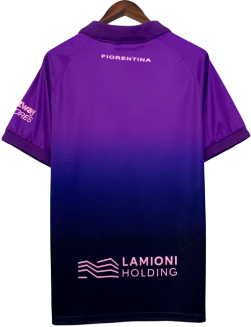 camiseta fiorentina 2024-25 cuarta reverso