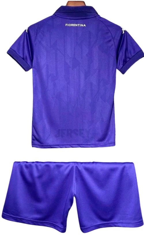 camiseta fiorentina 2024-25 local version infantil reverso