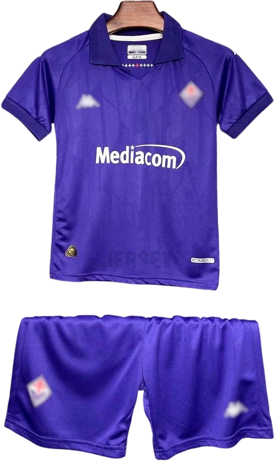 camiseta fiorentina 2024-25 local version infantil