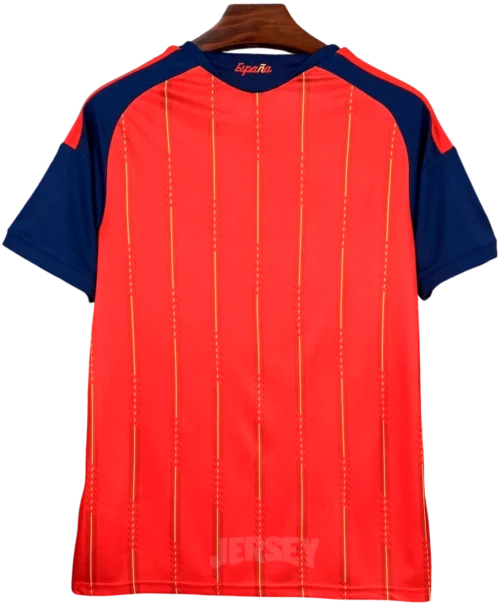camiseta españa 2026 2 estrellas local reverso