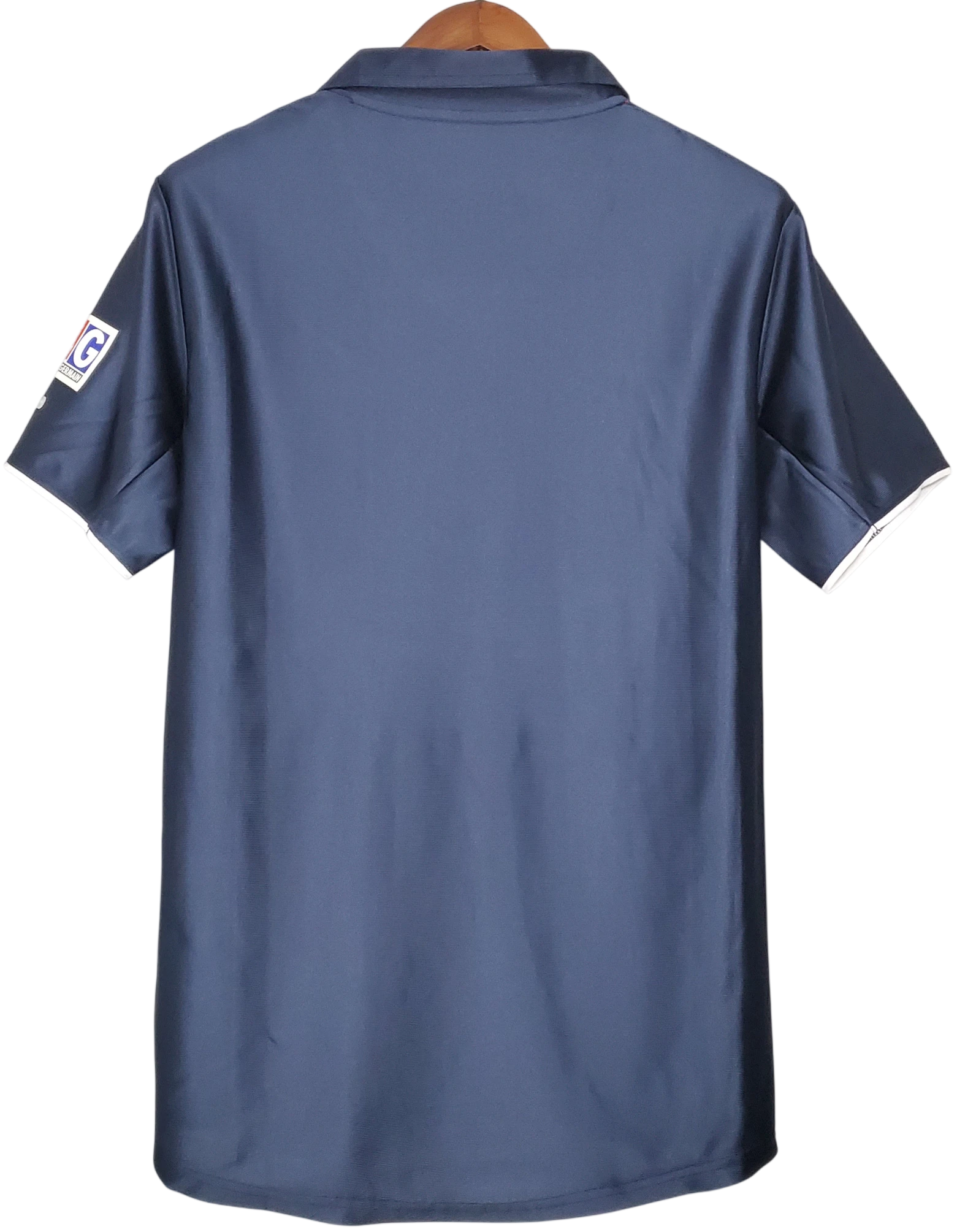 camiseta del psg 2001-02 local reverso