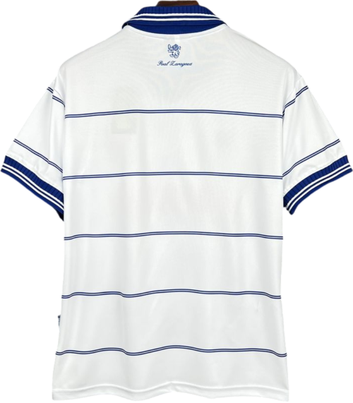 camiseta retro real zaragoza 2000-01 local reverso