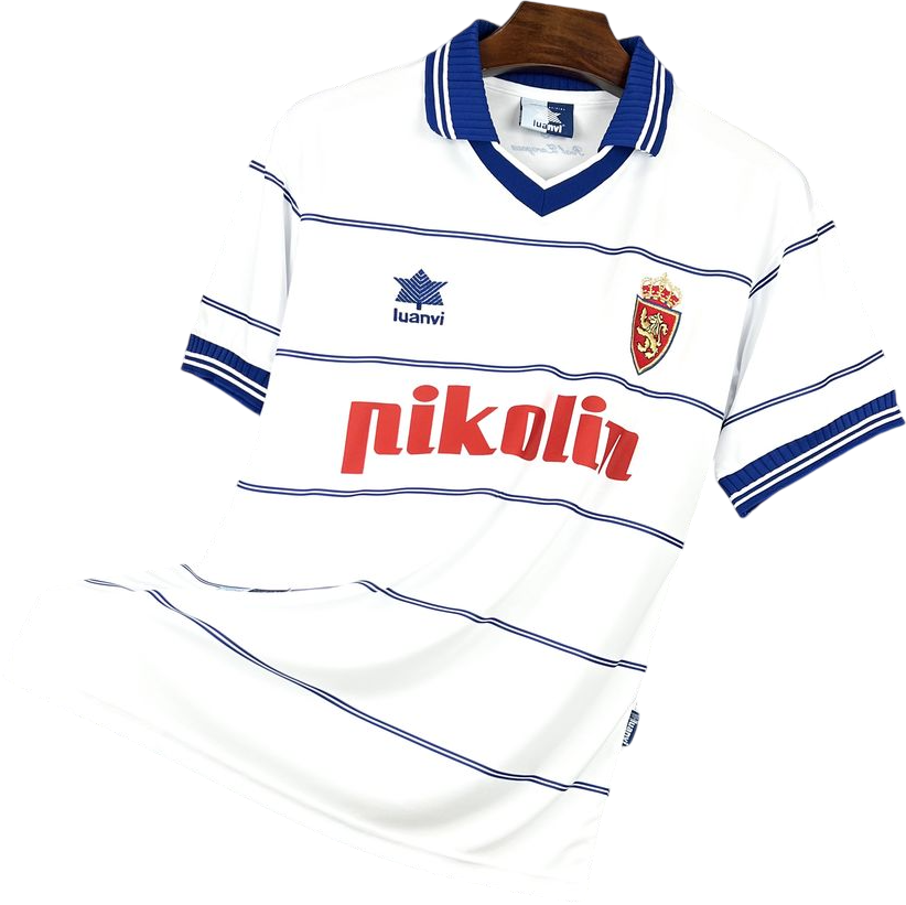 Camiseta Zaragoza 2000-01 Local