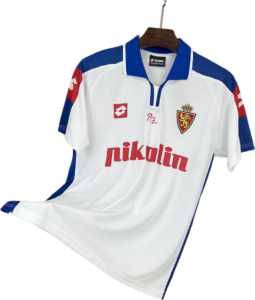 camiseta retro real zaragoza 2003-04 local
