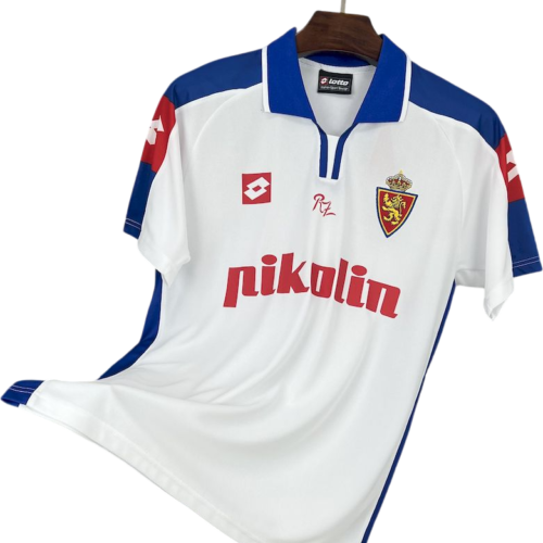 camiseta retro real zaragoza 2003-04 local