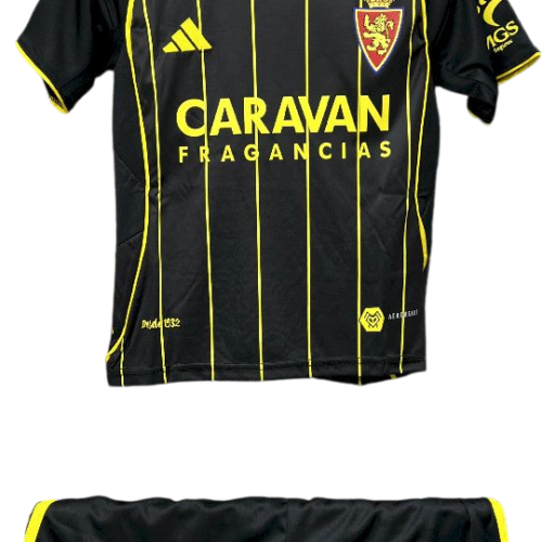 Camiseta Zaragoza 2025-26 Versión Infantil Visitante