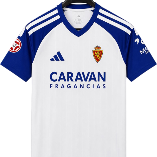 camiseta retro real zaragoza 2026-27 local