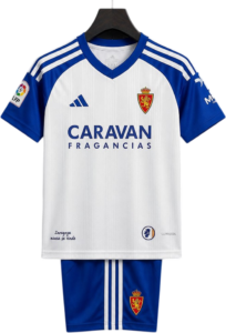 Camiseta Zaragoza 2026-27 Versión Infantil Local