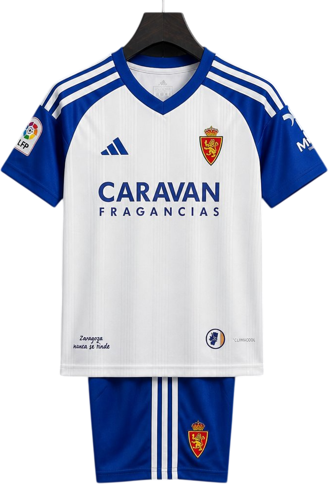 Camiseta Zaragoza 2026-27 Versión Infantil Local