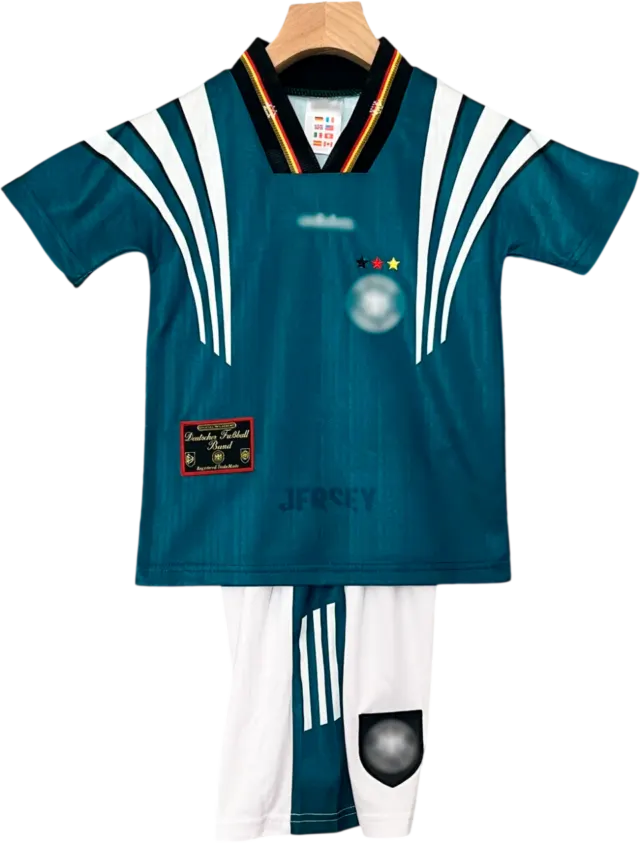 Camiseta Alemania 1996-97 Versión Infantil Visitante