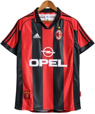 Camiseta AC Milan 1998-99 Local