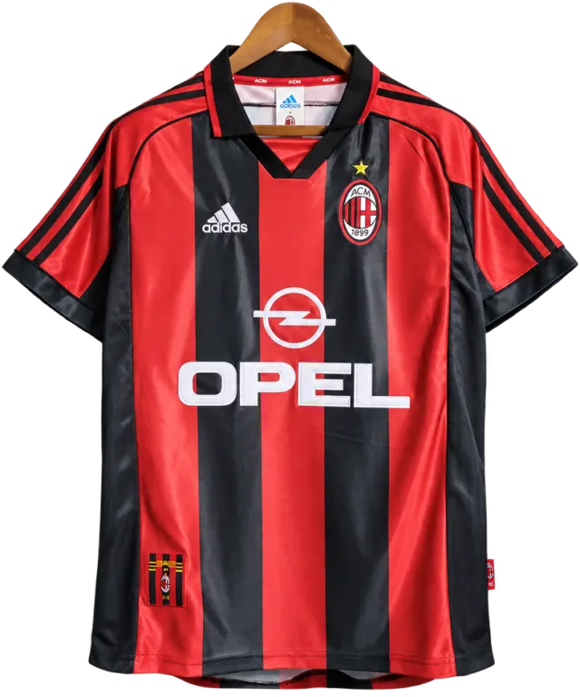 Camiseta AC Milan 1998-99 Local