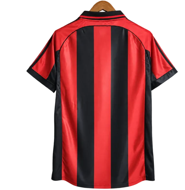 Camiseta AC Milan 1998-99 Local — Espalda