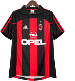 Camiseta AC Milan 2001-02 Local