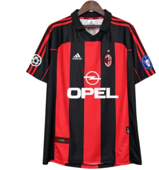 Camiseta AC Milan 2000-01 Local