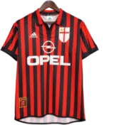 Camiseta AC Milan 1999-00 Local — Frente