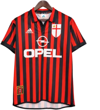 Camiseta AC Milan 1999-00 Local
