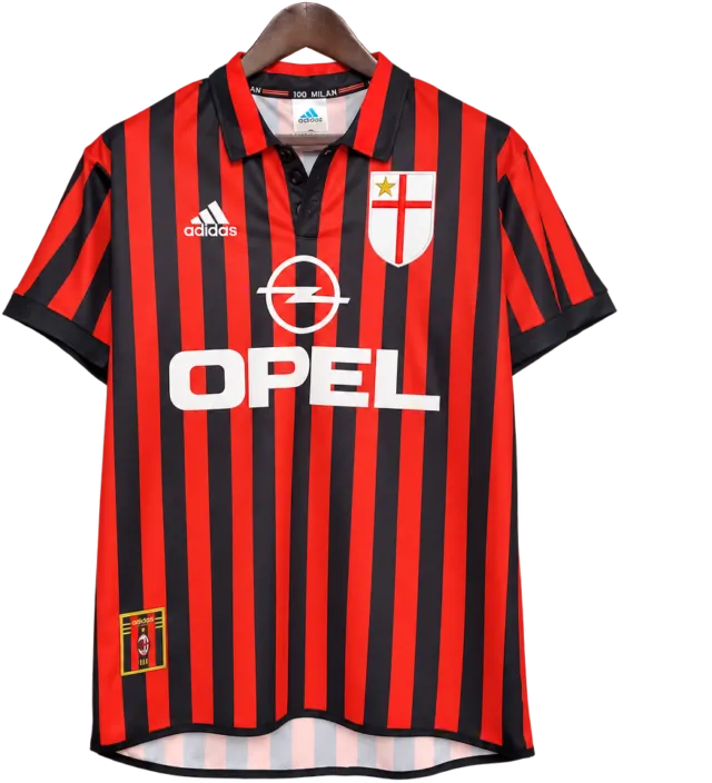 Camiseta AC Milan 1999-00 Local