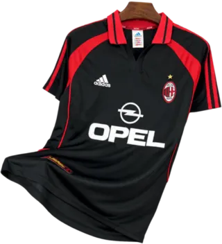 Camiseta AC Milan 2000-01 Tercera