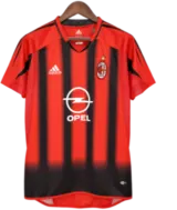 Camiseta AC Milan 2004-05 Local — Frente