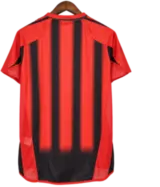 Camiseta AC Milan 2004-05 Local — Espalda