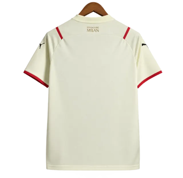 Camiseta AC Milan 2021-22 Visitante — Espalda