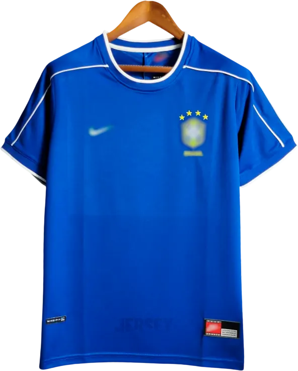 Camiseta Brasil 1998 Visitante