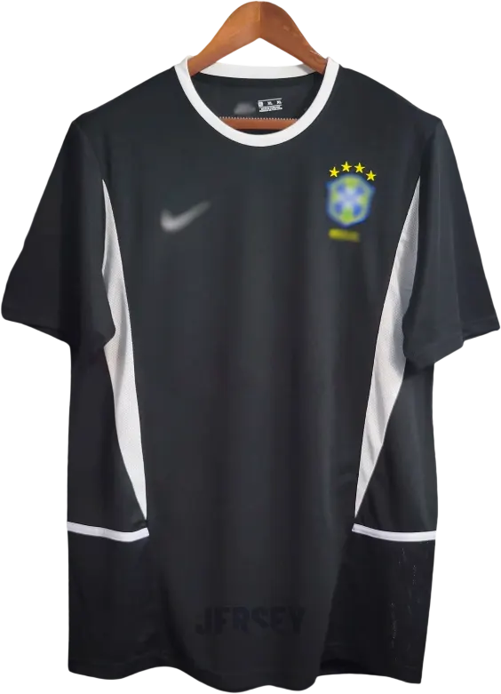 Camiseta Brasil 2002 Local Portero