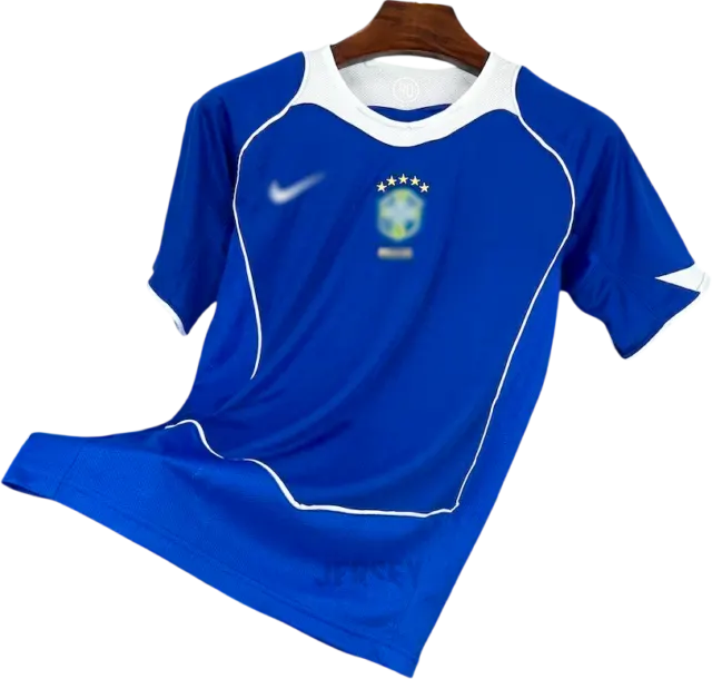 Camiseta Brasil 2004 Visitante