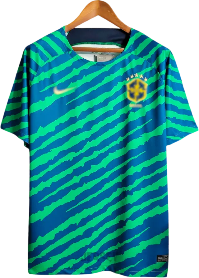 Camiseta Brasil 2022 Prematch
