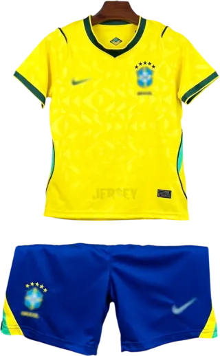 Camiseta Brasil 2026 Versión Infantil Local