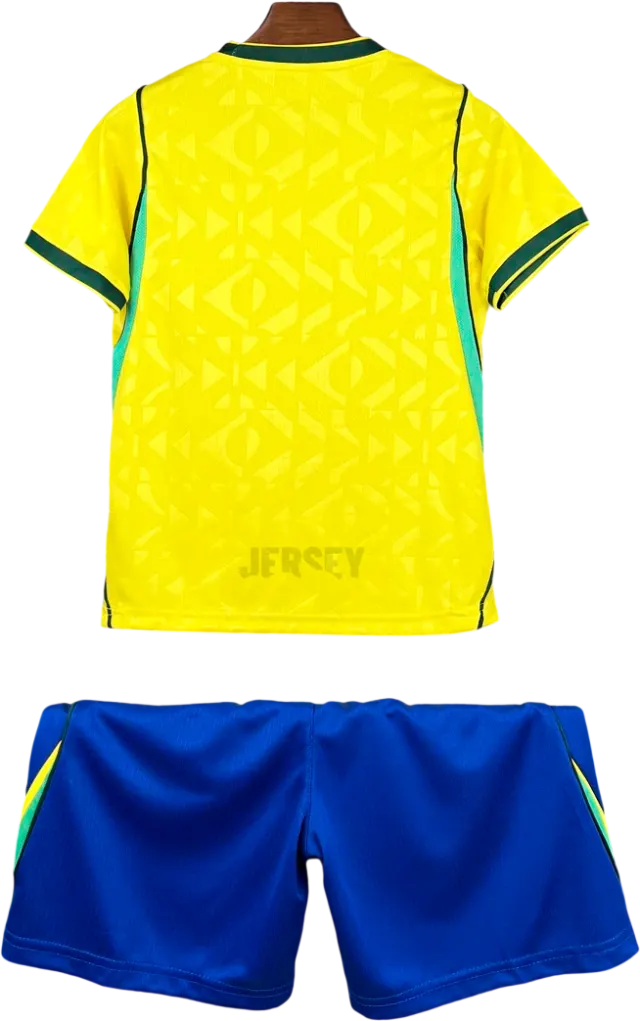 Camiseta Brasil 2026 Versión Infantil Local — Espalda