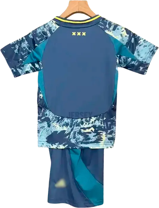 Camiseta Ajax 2024-2025 Versión Infantil Tercera — Espalda