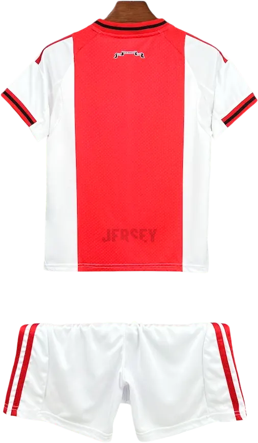 Camiseta Ajax 2025-2026 Versión Infantil Local — Espalda