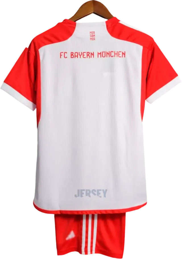 Camiseta Bayern Munich 2023-2024 Versión Infantil Local — Espalda
