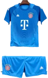 Camiseta Bayern Munich 2025-2026 Versión Infantil Visitante Portero — Frente