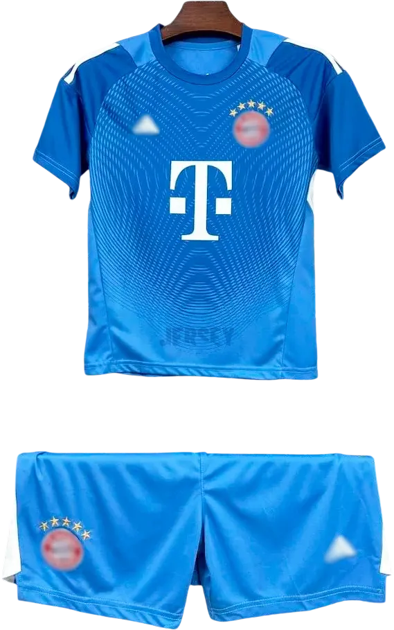 Camiseta Bayern Munich 2025-2026 Versión Infantil Visitante Portero