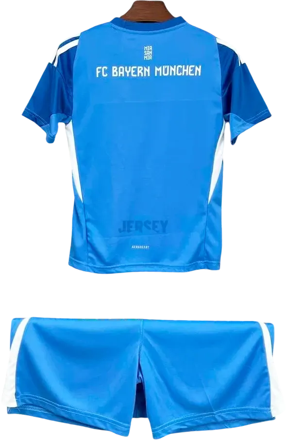 Camiseta Bayern Munich 2025-2026 Versión Infantil Visitante Portero — Espalda